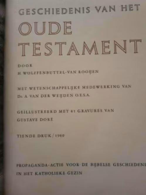 Bijbelse geschiedenis en boek katholieke gezin, Boeken, Ophalen of Verzenden, Zo goed als nieuw