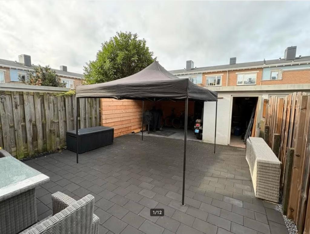 Partytent ongebruikt 3x3 met zandtassen en montage, Tuin en Terras, Partytenten, Ophalen of Verzenden, Nieuw, Minder dan 5 meter