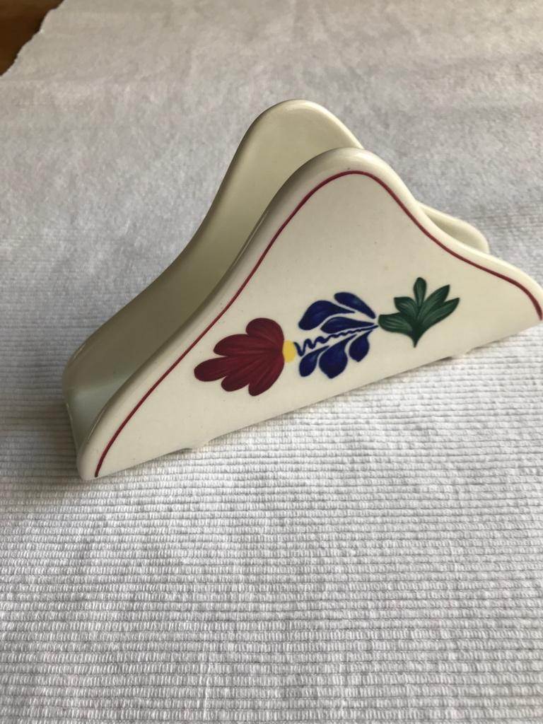 Boerenbont / Brabants bont servet houder, Huis en Inrichting, Keuken | Servies, Overige typen, Ophalen of Verzenden, Zo goed als nieuw