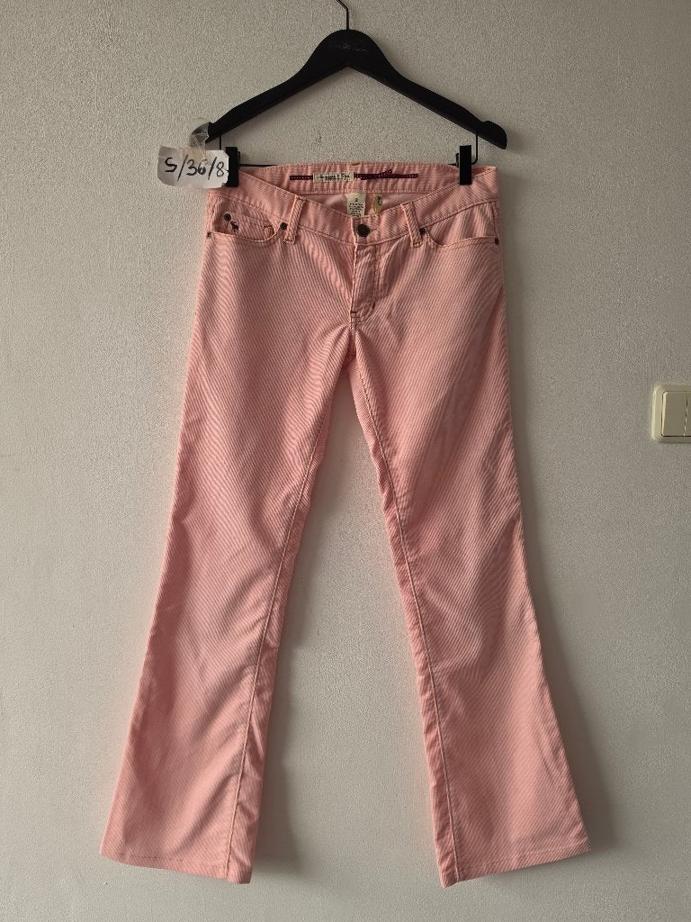 Abercrombie & Fitch broek maat S/36, Ophalen of Verzenden, Zo goed als nieuw, Roze, Maat 36 (S)
