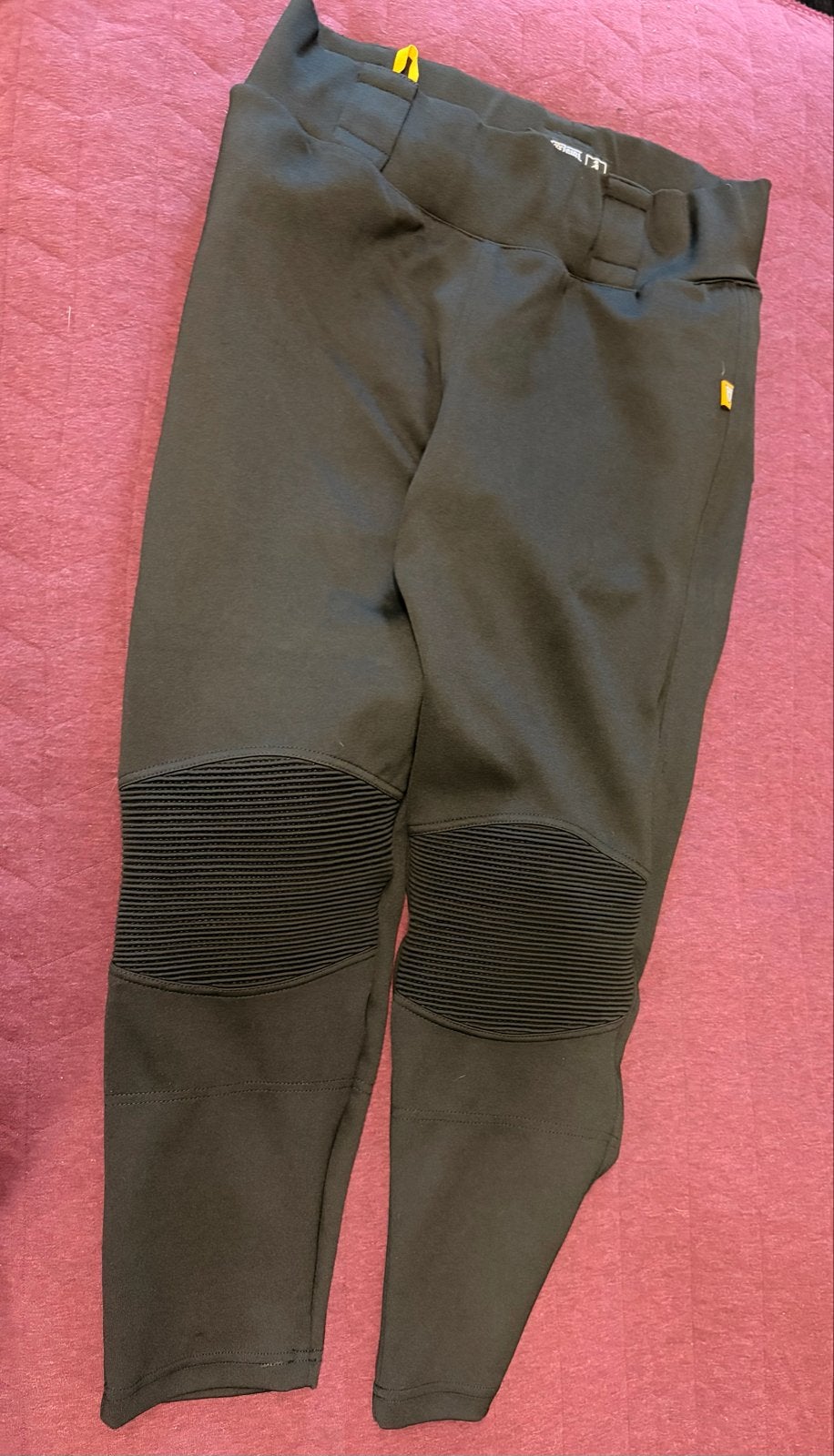 Motorgirl Sher-BLK motorbroek met bescherming, Motoren, Kleding | Motorkleding, Ophalen of Verzenden, Tweedehands, Dames, Broek | textiel