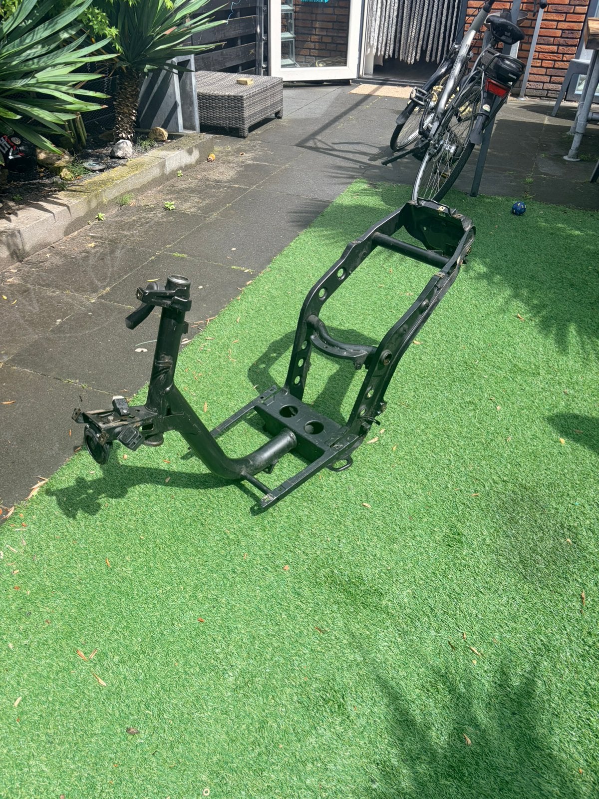 Zip Type 1 frame ZONDER WOK met papieren, Fietsen en Brommers, Ophalen of Verzenden, Zo goed als nieuw, Frame, Piaggio