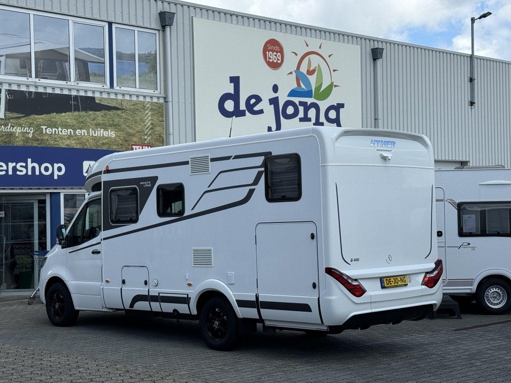 Hymer BMC-T WhiteLine 600 -- MEGA-DEAL --, Caravans en Kamperen, Campers, Automaat, 7 tot 8 meter, Bedrijf, Diesel