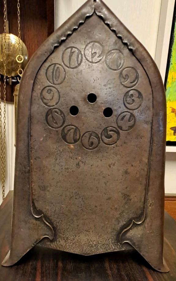 Gezocht ! Metalen Amsterdamse school klok, Ophalen of Verzenden