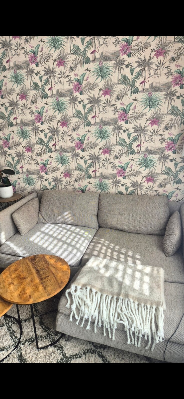 IKEA Söderhamn bank Viarp beige, Ophalen, Zo goed als nieuw