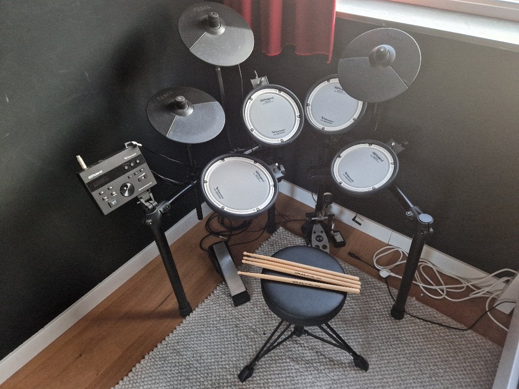 Roland TD-07DMK V-Drums elektronisch drumstel, Ophalen, Zo goed als nieuw, Roland, Elektronisch