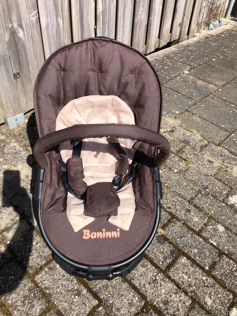 Baninni baby wipstoel - comfortabel en veilig (gebruikt), Kinderen en Baby's, Wipstoeltjes, Gebruikt, Wipstoel, Met gordel(s) of riempje(s)