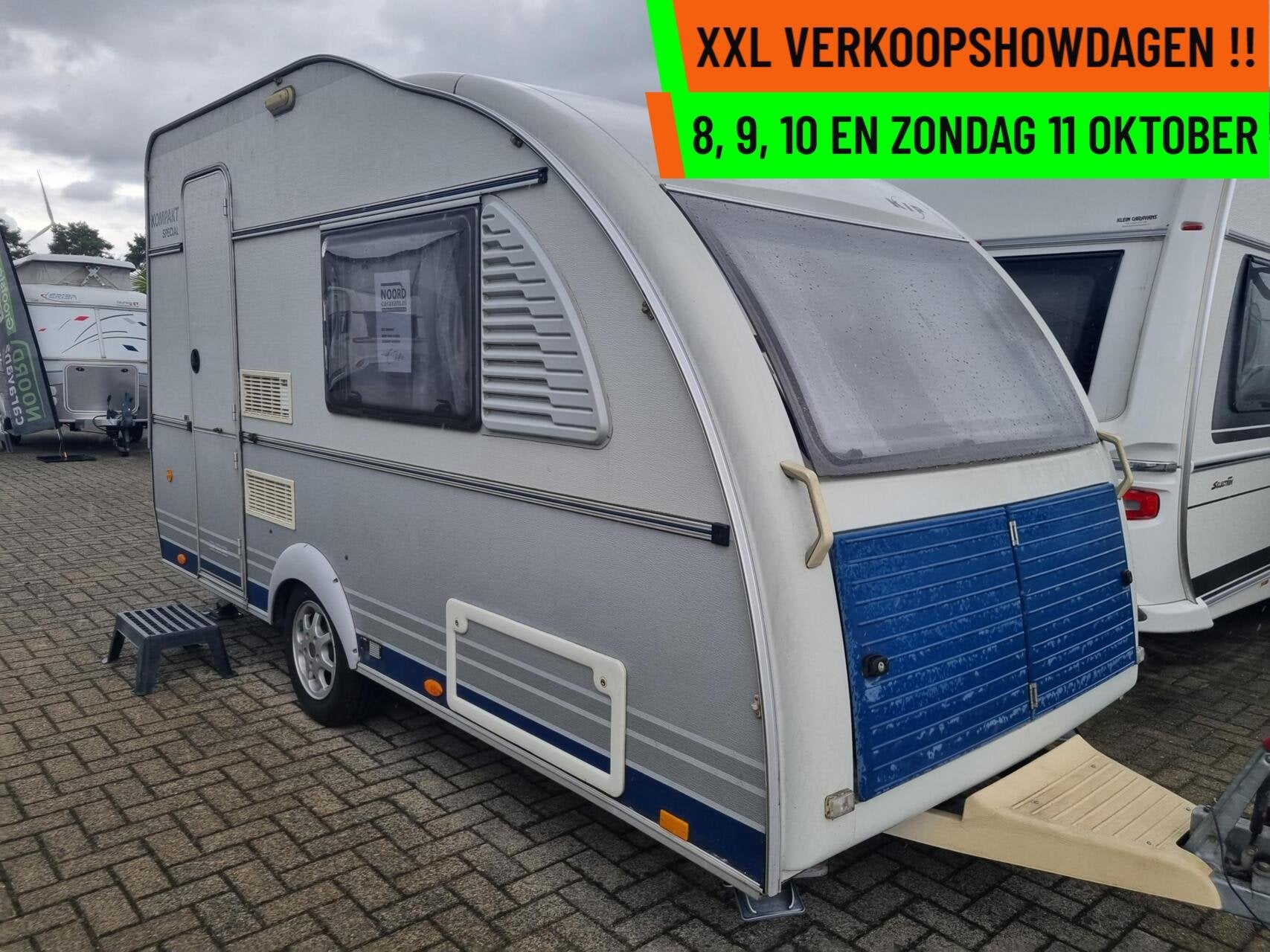 Kip Kompakt special 37 ek VOORTENT + LUIFEL + ENKELE BEDDEN, Caravans en Kamperen, Kip, Tot en met 2, Bedrijf, Hordeur