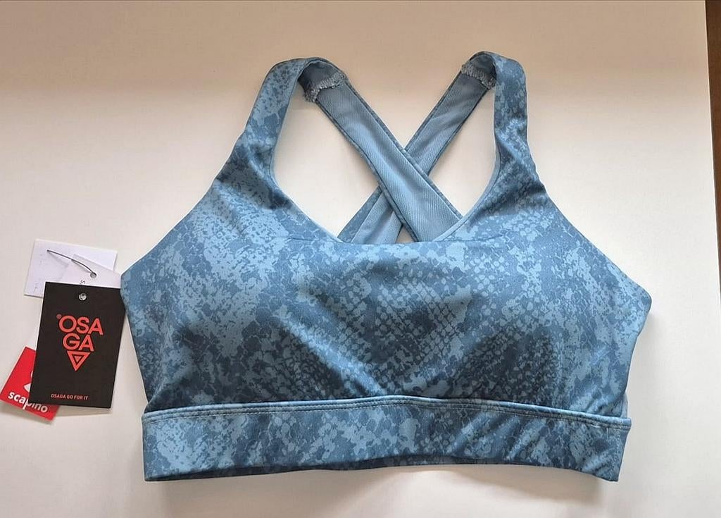 Osama bikini top, small, Blauw, Nieuw, Ophalen of Verzenden, Fitness of Aerobics