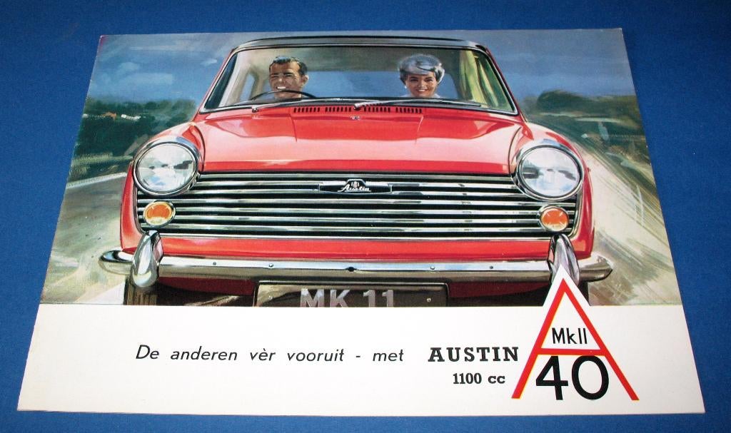 Folder autofolder Austin MKII MK II 40 1100CC ZGAN