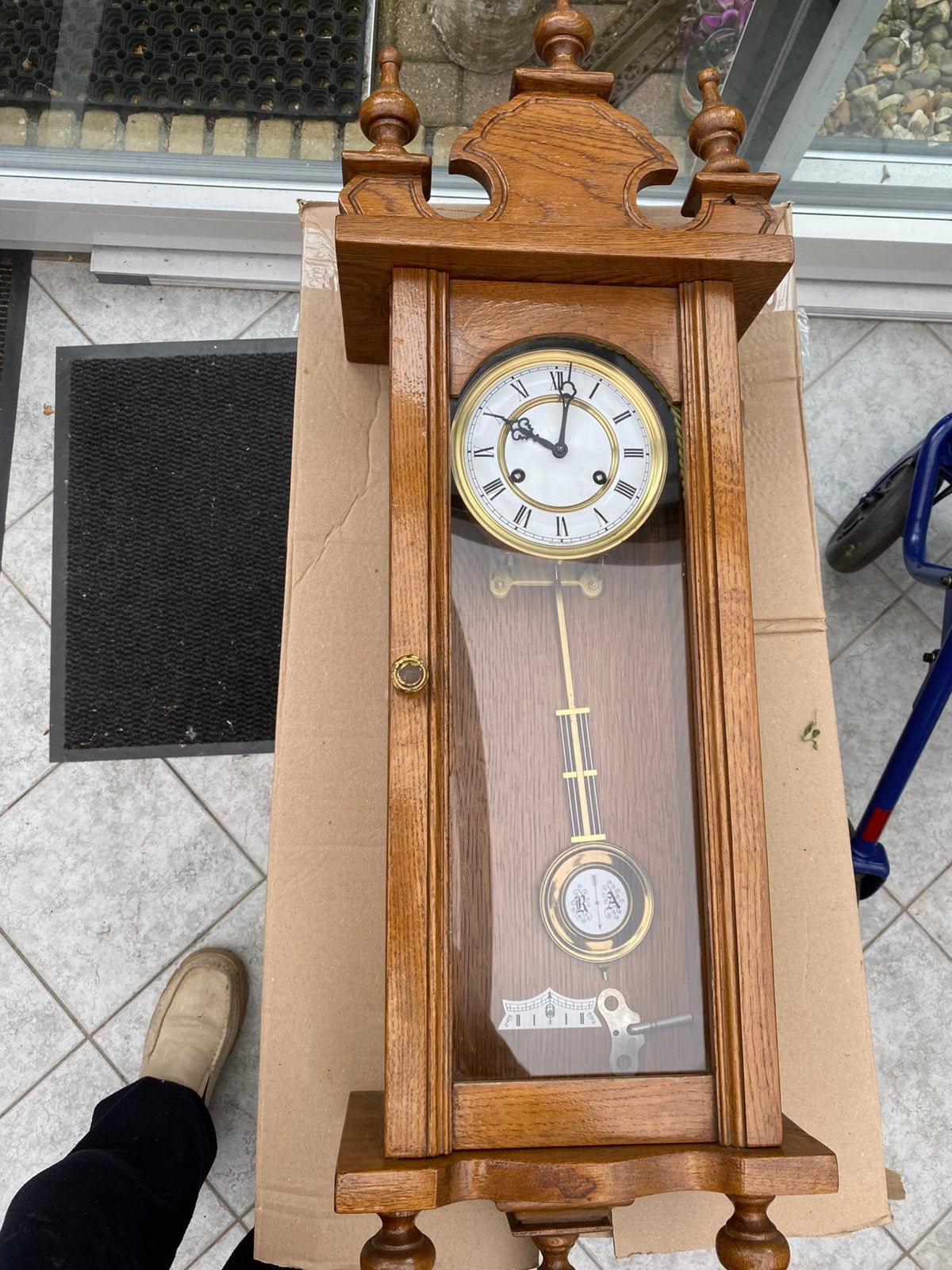 Regulateur ( klok ), Ophalen