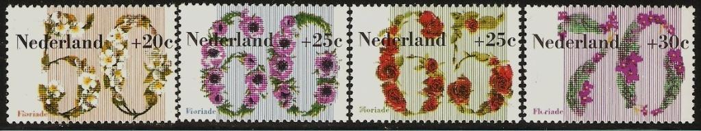 Nederland 1262-1265 serie Floriade., Verzenden, Postfris