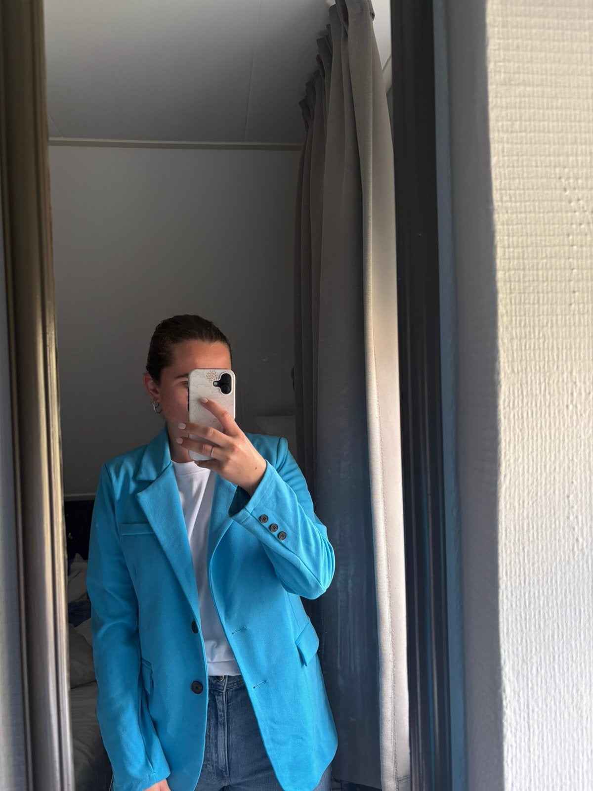 Guts en Gusto blauwe blazer maat M, Maat 38/40 (M), Zo goed als nieuw, Jasje, Verzenden