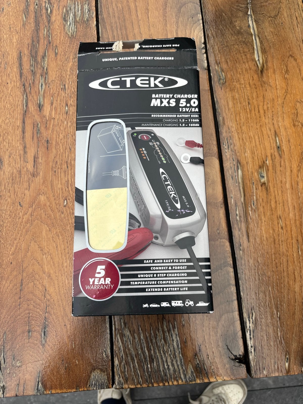 CTEK MXS 5.0 Acculader - 12V/5A met 5 jaar garantie, Ophalen of Verzenden, Nieuw