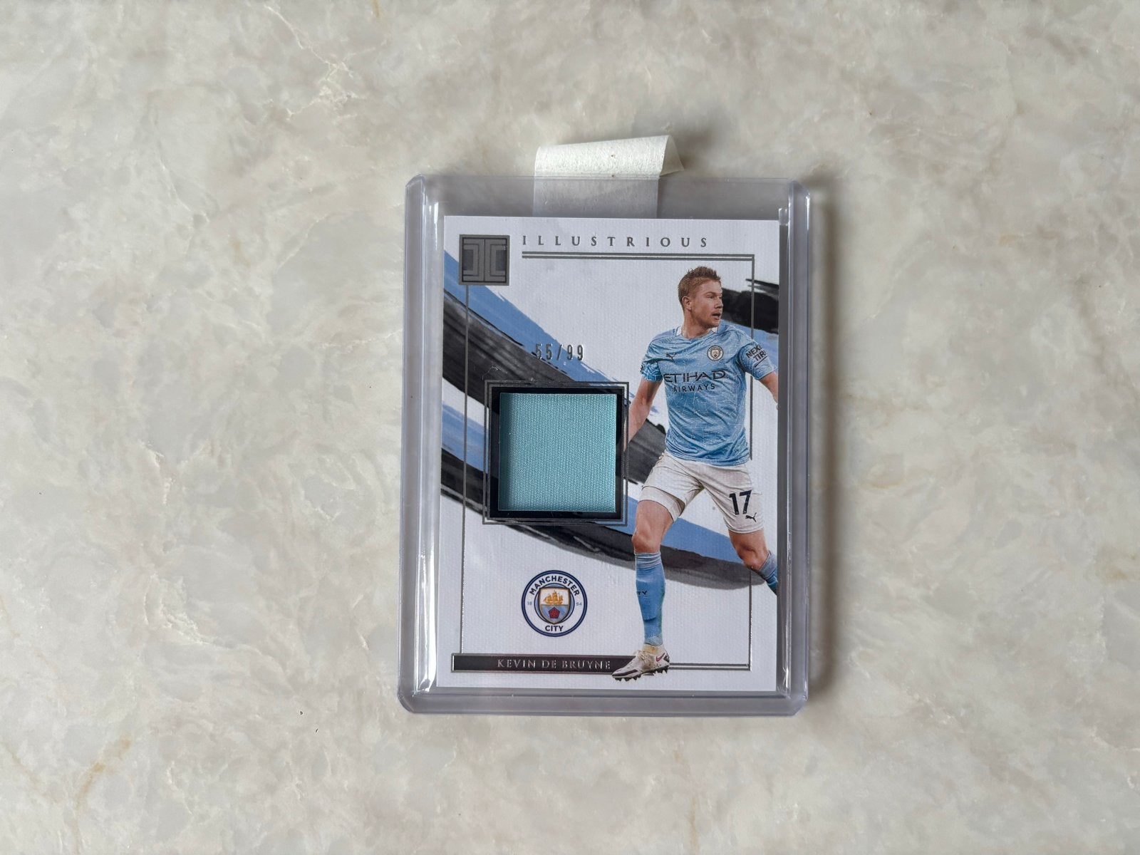 Kevin De Bruyne 2020-21 Panini Impeccable Player-worn /99, Ophalen of Verzenden, Zo goed als nieuw, Buitenlandse clubs, Spelerskaart
