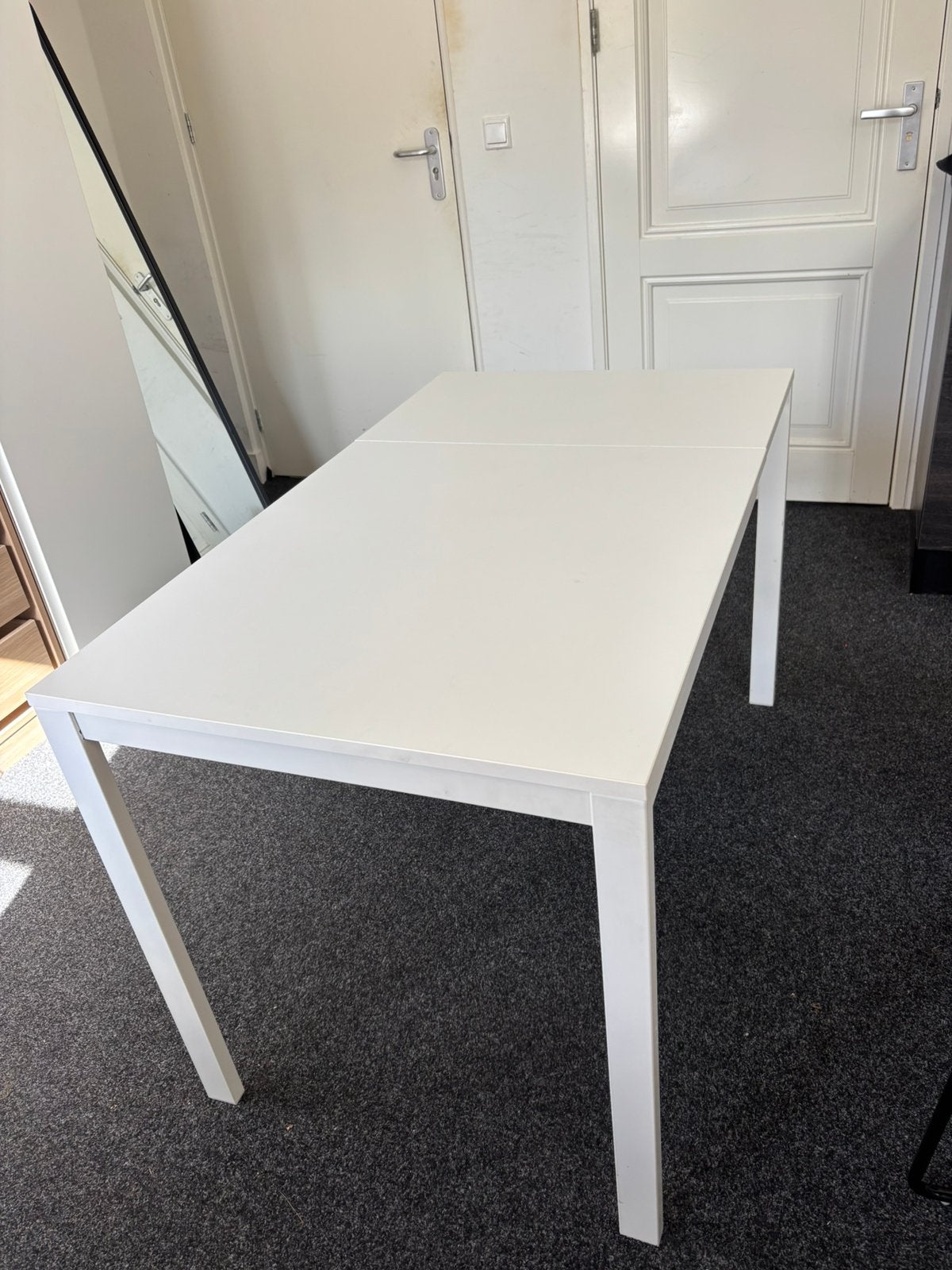 Inklapbare ikea tafel, Ophalen, Gebruikt, 100 tot 150 cm, 50 tot 100 cm