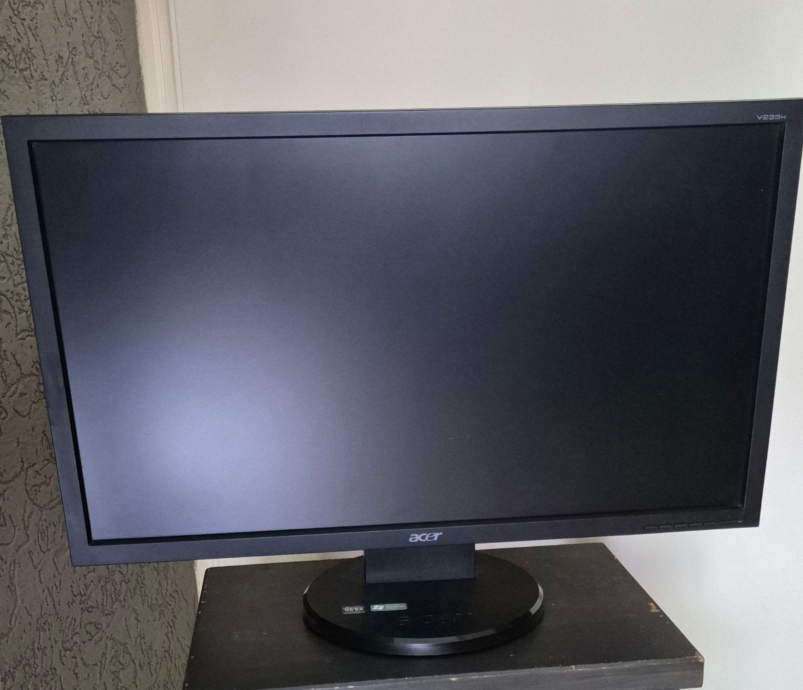 monitor en zwenkarm, Ophalen, Draaibaar, Acer., Zo goed als nieuw