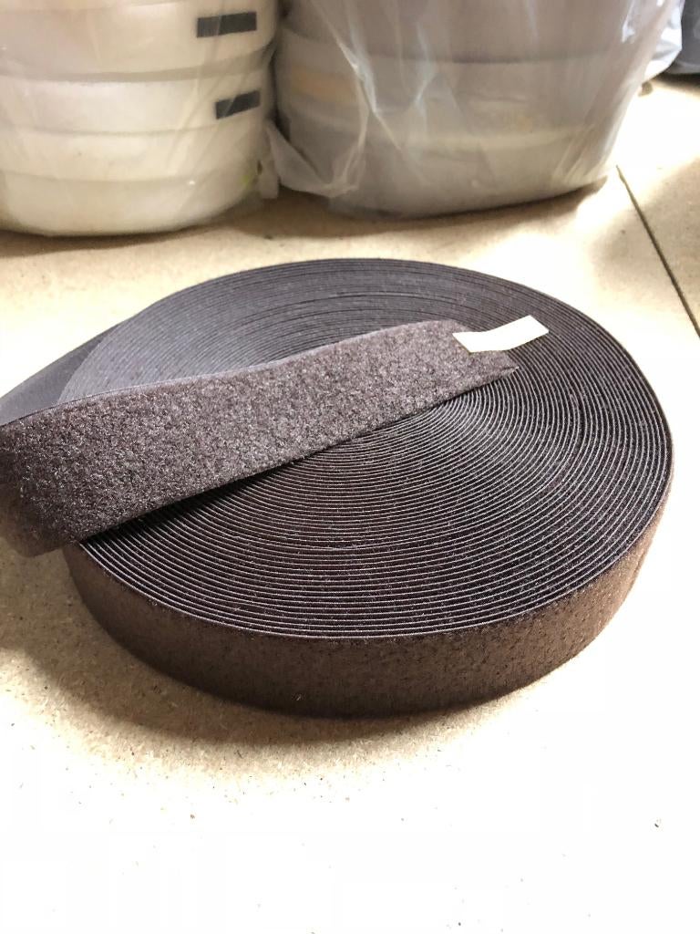 72 rollen klittenband, alleen luskant, Verzenden, Nieuw, Lint, Band of Elastiek