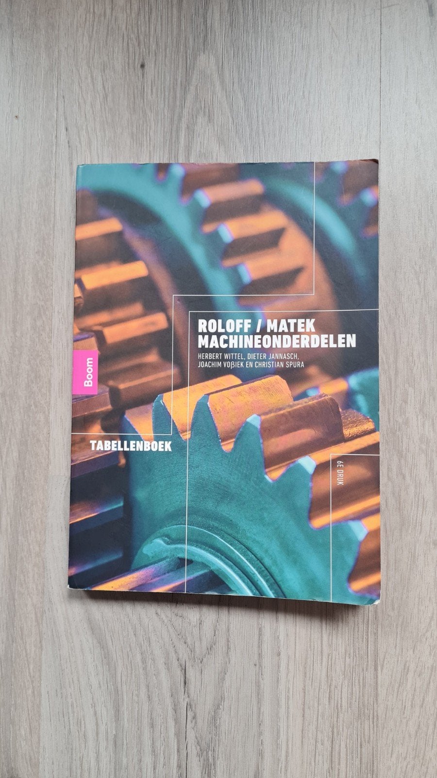 Roloff / Matek Machineonderdelen: tabellenboek, Boeken, Ophalen of Verzenden, Zo goed als nieuw, Herbert Wittel, Beta