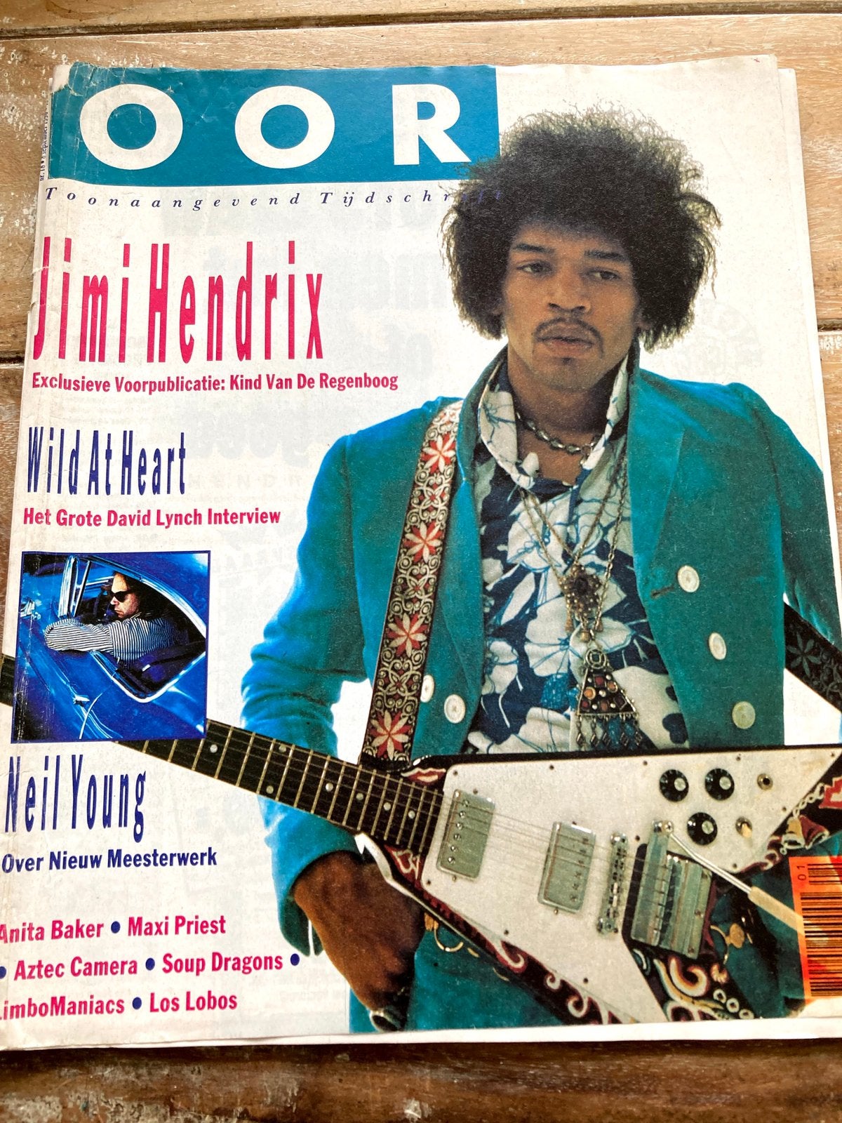 OOR Magazine 1990 NEIL YOUNG Jimi Hendrix DEAD MOON D-Extre, Boeken, Ophalen of Verzenden, Zo goed als nieuw, Muziek, Film of Tv