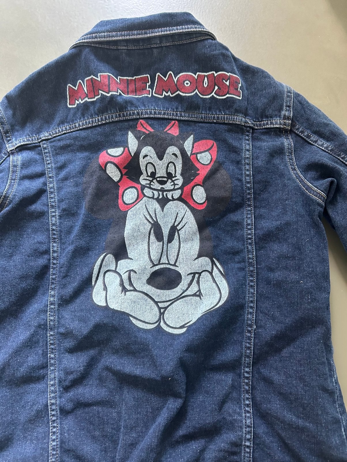 Minnie Mouse Disney Jeans jasje maat 36, Ophalen of Verzenden, Zo goed als nieuw