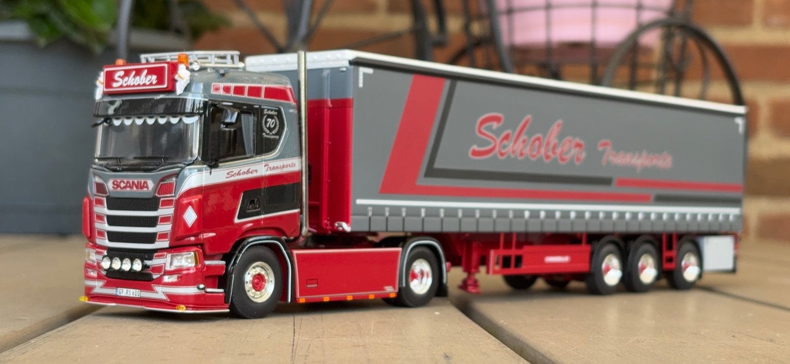 WSI SCHOBER; SCANIA S NORMAL CS20N, Ophalen of Verzenden, Zo goed als nieuw, Bus of Vrachtwagen, Wsi