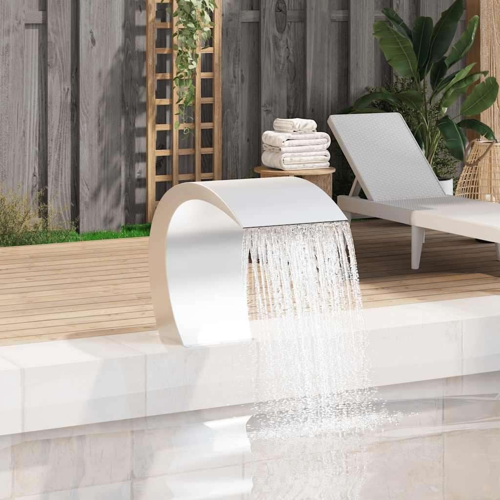 Waterval zwembadfontein fontein 45x30x60 RVS GRATIS BEZORGD!, Verzenden, Overige typen, Nieuw, Nvt