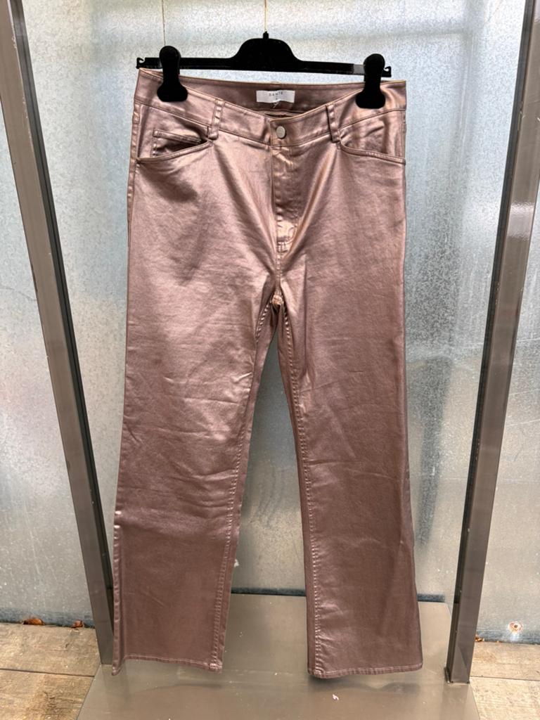 Dante6 dante 6 jeans spijkerbeoek bella coating metallic, Maat 38/40 (M), Bruin, Ophalen of Verzenden, Zo goed als nieuw
