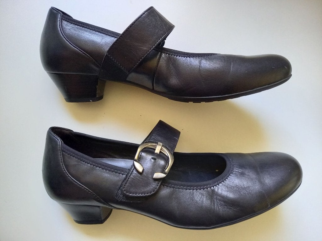 GABOR mooie zwarte schoenen, maat 8 / 42, Kleding | Dames, Schoenen met lage hakken, Verzenden, Zwart, Gabor