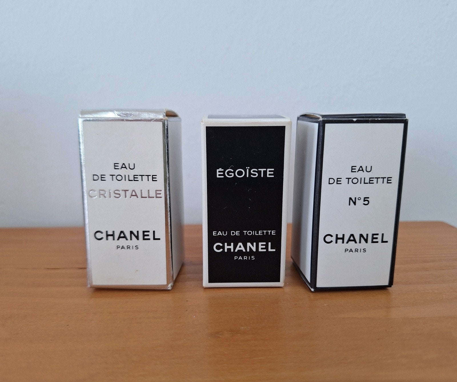 Chanel Miniatuur Parfum Set - Ongebruikt uit Collectie, Ophalen of Verzenden, Nieuw