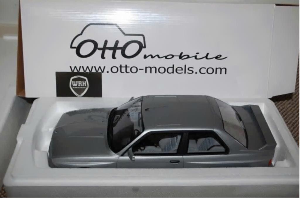 1:12 BMW M3 E30 silver Otto mobile G052 in box WRH, Hobby en Vrije tijd, Modelauto's | 1:5 tot 1:12, Verzenden, Zo goed als nieuw