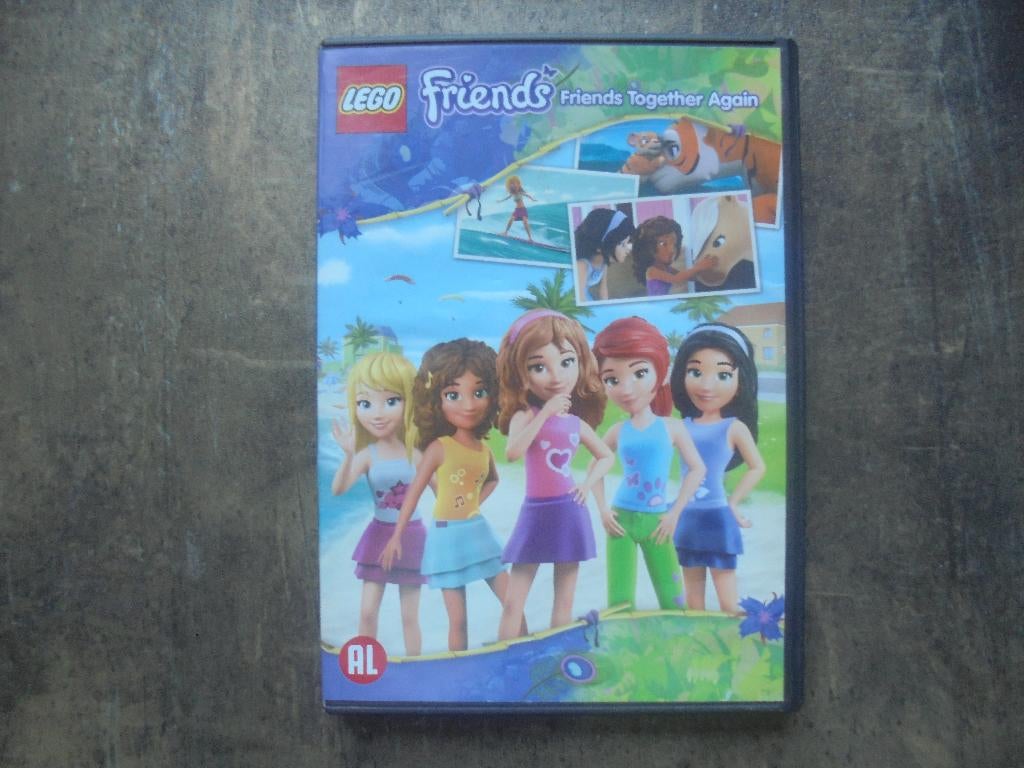 Lego DVD Friends Friends Together Again (zie foto's), Cd's en Dvd's, Gebruikt, Tekenfilm, Ophalen of Verzenden, Alle leeftijden