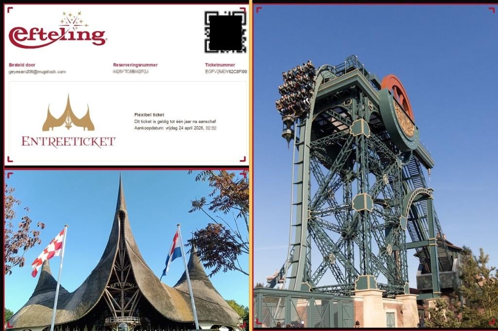 Efteling Tickets - Flexible - (30%) af, Tickets en Kaartjes, Recreatie | Pretparken en Attractieparken, Drie personen of meer