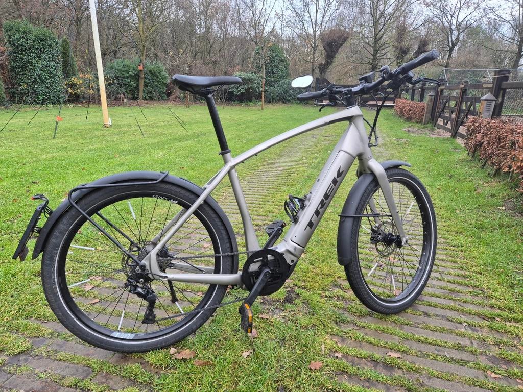 Trek allant+ 8s speed pedelec, 10 tot 15 versnellingen, 57 tot 61 cm, Schijfrem, Ophalen