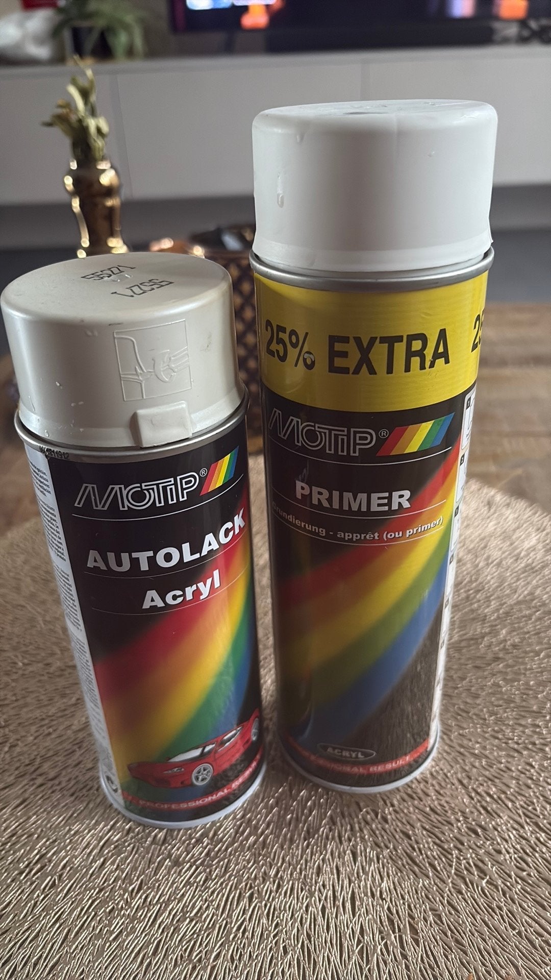 Motip autolack & primer, Ophalen of Verzenden