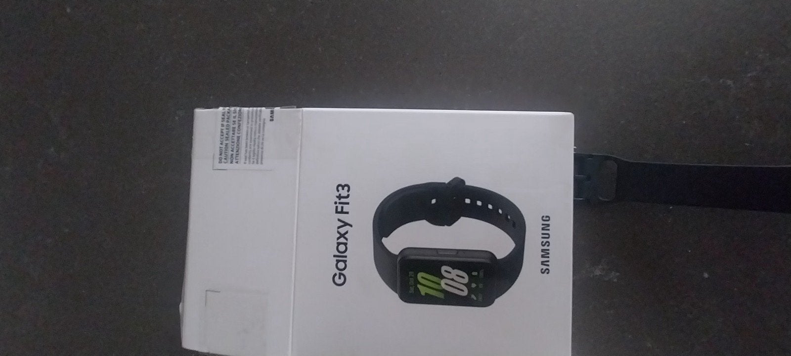 Samsung Galaxy Fit3 Smartwatch met extra bandjes, Zwart, Ophalen of Verzenden, Zo goed als nieuw, Samsung