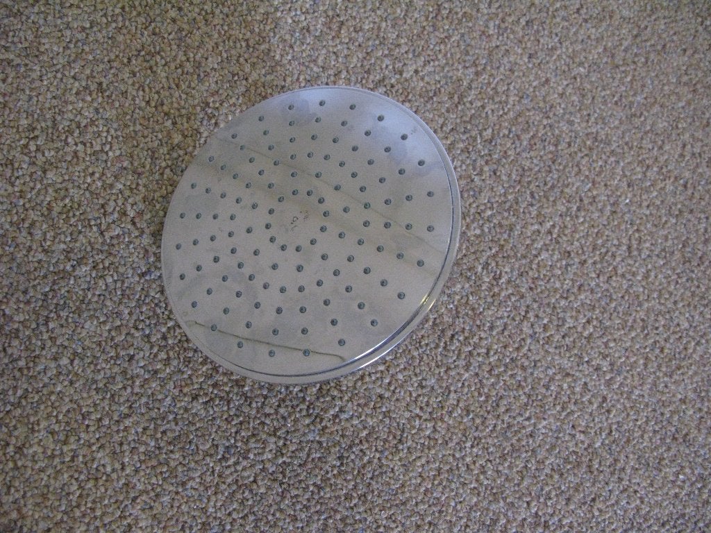 Grohe regendouche 21cm, Ophalen, Gebruikt, Zilver, Douche-accessoire