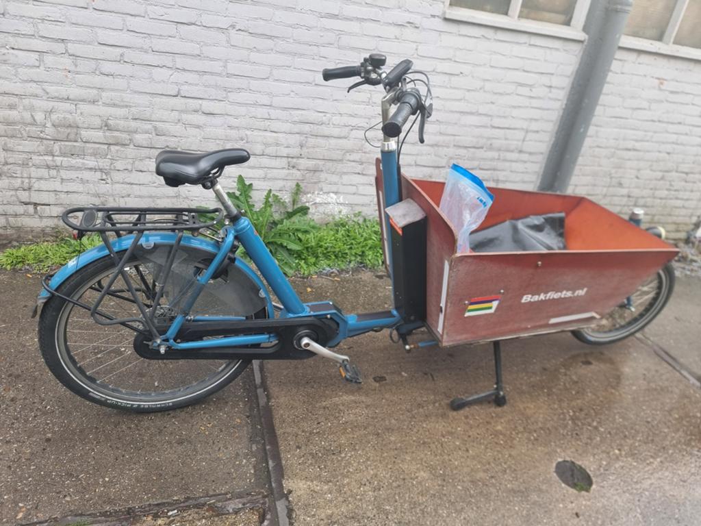 Elektrische bakfiets - motor defect, nieuwe accu, Ophalen of Verzenden