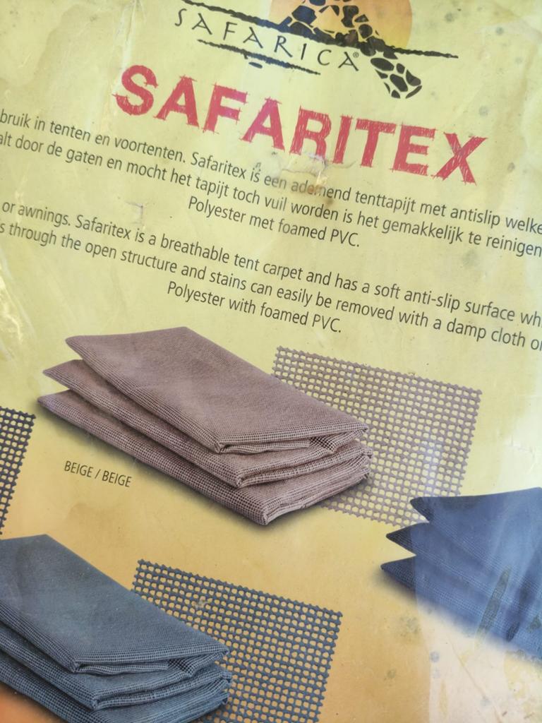 Safaritex tenttapijt / campingkleed 2,5 x 3m, Ophalen of Verzenden
