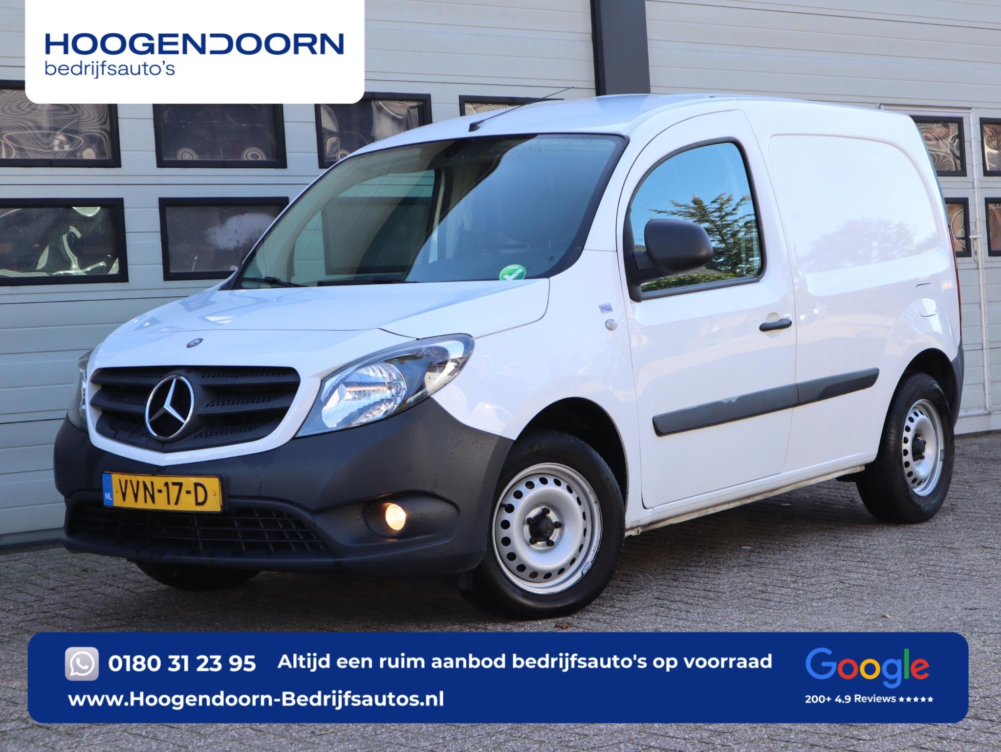 Mercedes-Benz Citan 112 Benzine Automaat - Airco - EURO 6, Stof, Gebruikt, Euro 6, 4 cilinders
