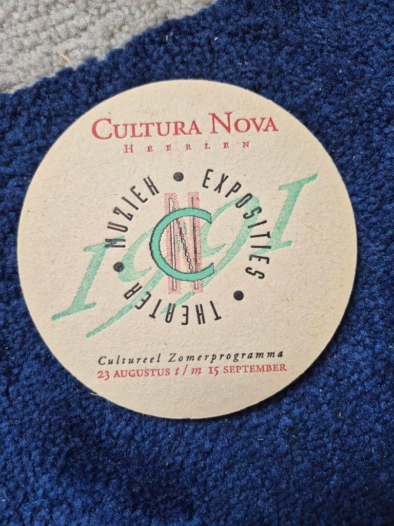 Amstel Bier Viltje - Cultura Nova Heerlen 1991, Ophalen of Verzenden