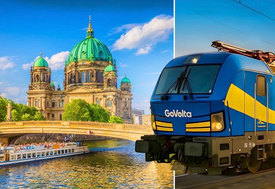 Retour GoVolta treinreis naar Berlijn, Tickets en Kaartjes, Twee personen, Trein, Buitenland, Met bestemming of datum