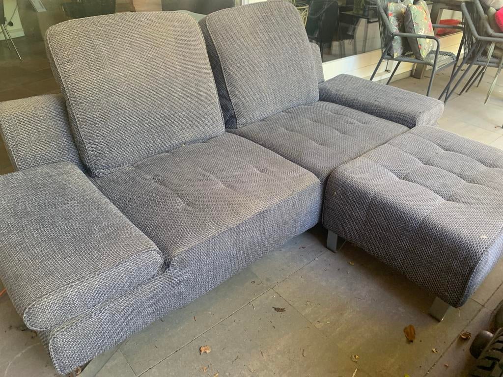 Stoffen bank van xooon, Ophalen, Gebruikt, Tweepersoons, 75 tot 100 cm