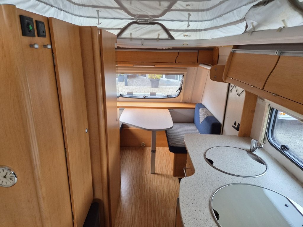 Eriba Feeling 425 - Mover - Luifel -, Caravans en Kamperen, Standaardzit, Bedrijf, 4 tot 5 meter, Eriba