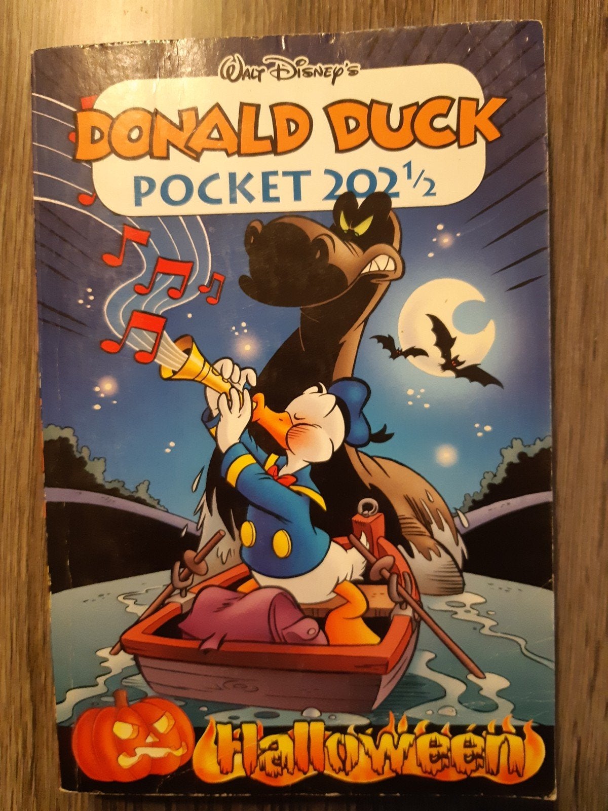 Donald Duck Pocket 202 1/2 - Halloween, Eén stripboek, Ophalen of Verzenden, Gelezen, Walt Disney