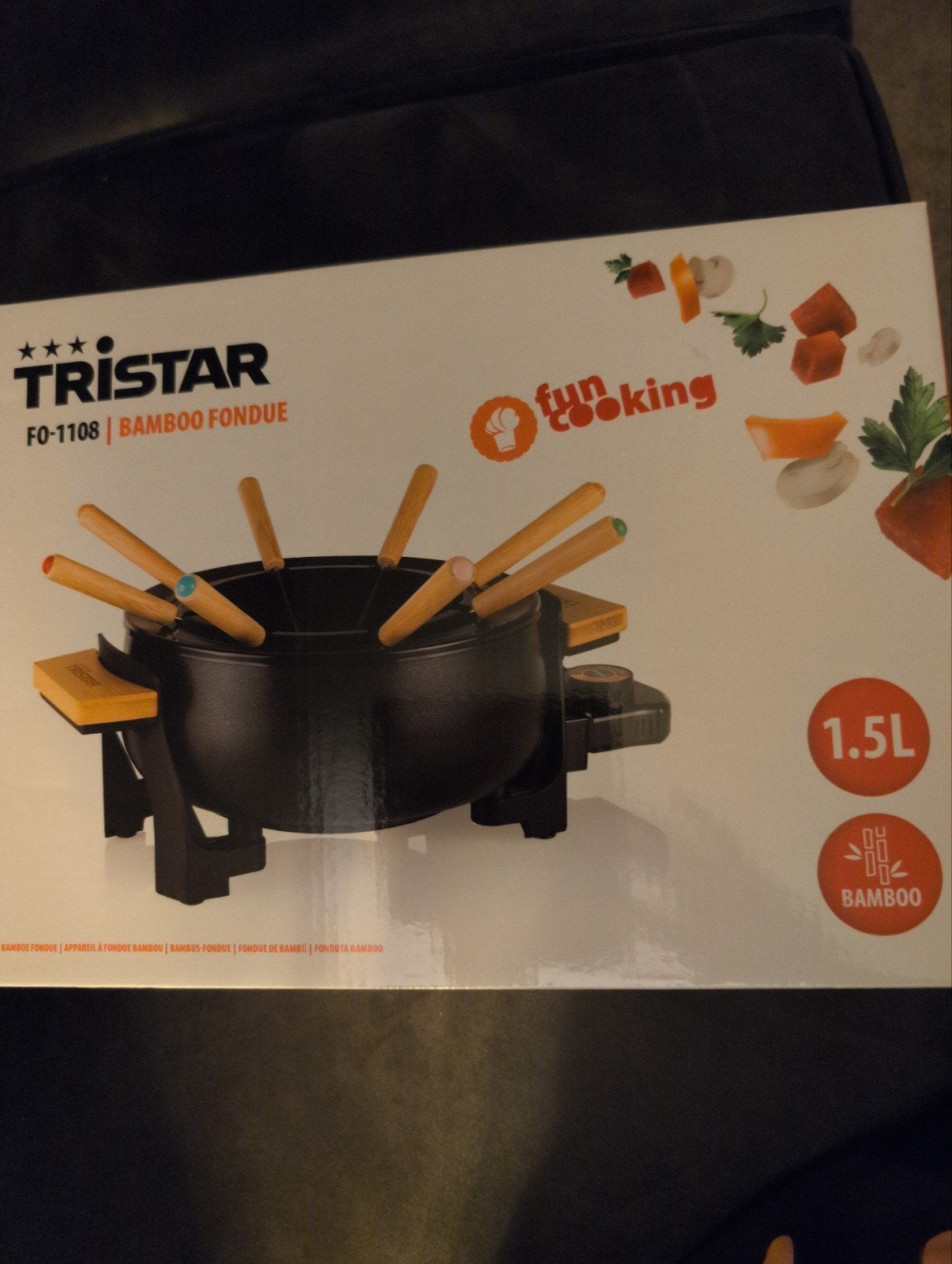 Fondue pan nooit gebruikt, Ophalen, Nieuw, 4 t/m 7 personen
