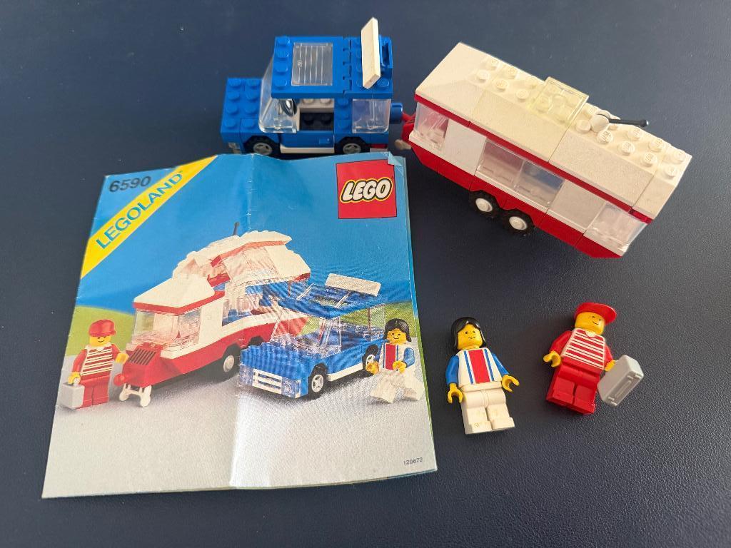 Lego 6590 Vacation Camper, Kinderen en Baby's, Speelgoed | Duplo en Lego, Ophalen of Verzenden, Gebruikt, Complete set, Lego