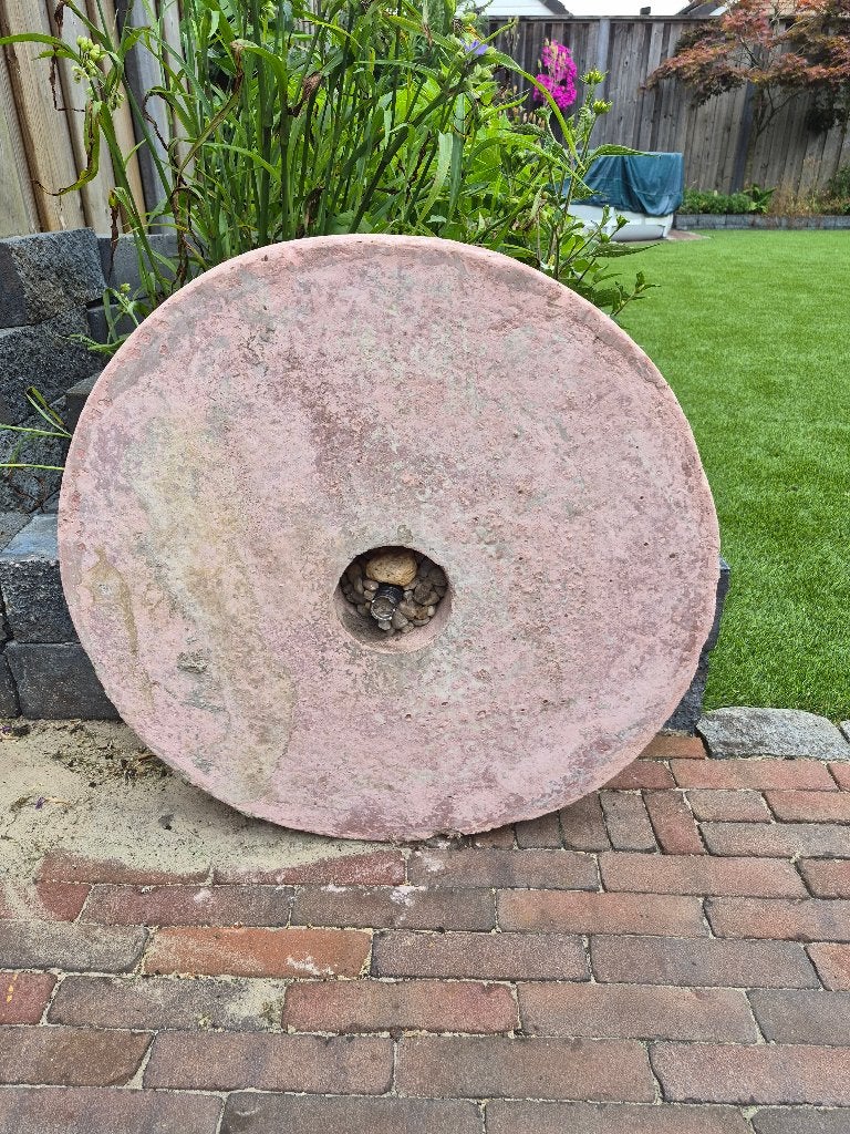 Molensteen 60 cm, Ophalen, Zo goed als nieuw, Beton, Fontein
