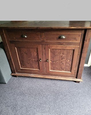 Commode / dressoir, Huis en Inrichting, Ophalen, Gebruikt, Grenenhout, 50 tot 75 cm