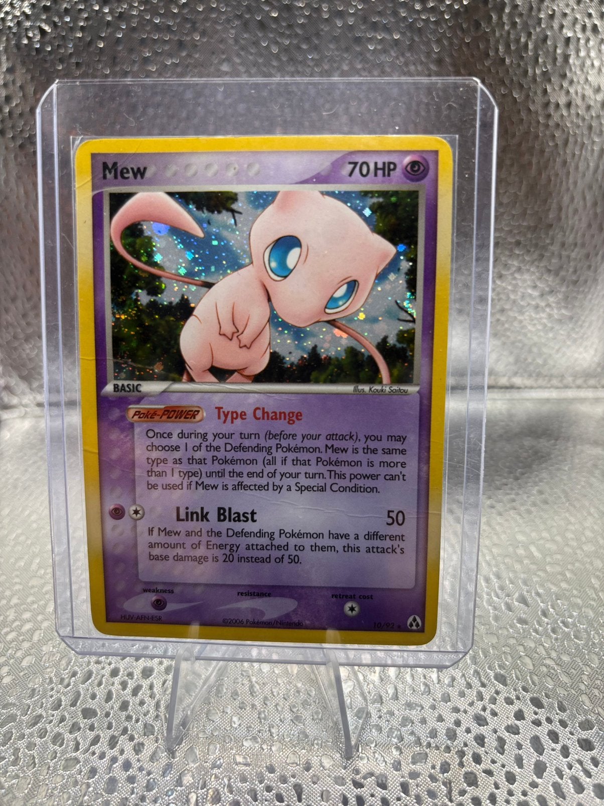 Mew (LM 10) EX Legend Maker - Singles, Ophalen of Verzenden, Gebruikt, Losse kaart